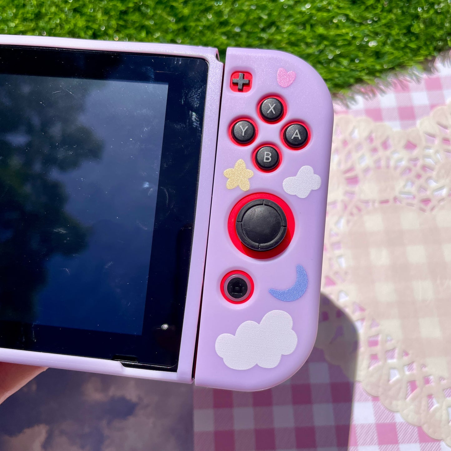 Purple Dreamy Cloud Nintendo Switch Case