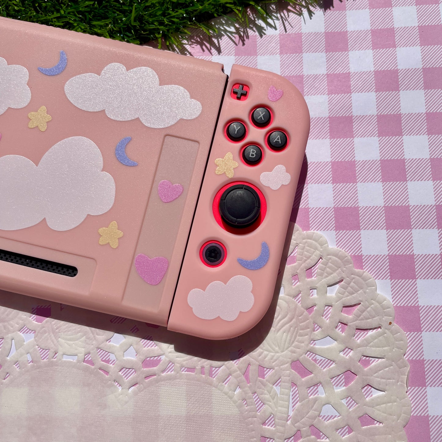 Pink Dreamy Cloud Nintendo Switch Case