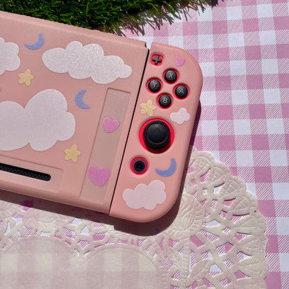 Pink Dreamy Cloud Nintendo Switch Case