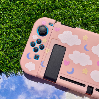 Pink Dreamy Cloud Nintendo Switch Case