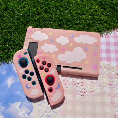 Pink Dreamy Cloud Nintendo Switch Case