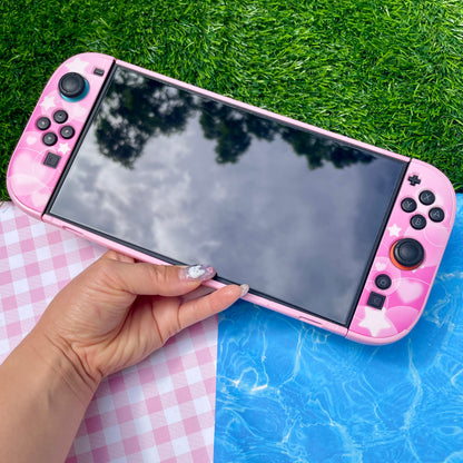 Pink Bubble Hard Nintendo Switch 2 Case