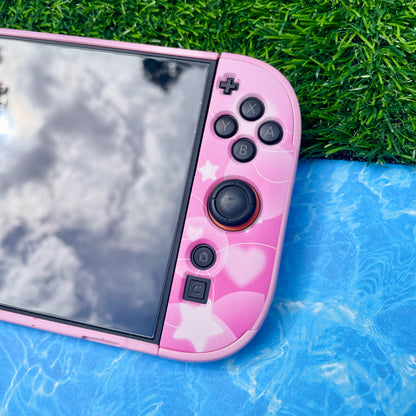 Pink Bubble Hard Nintendo Switch 2 Case