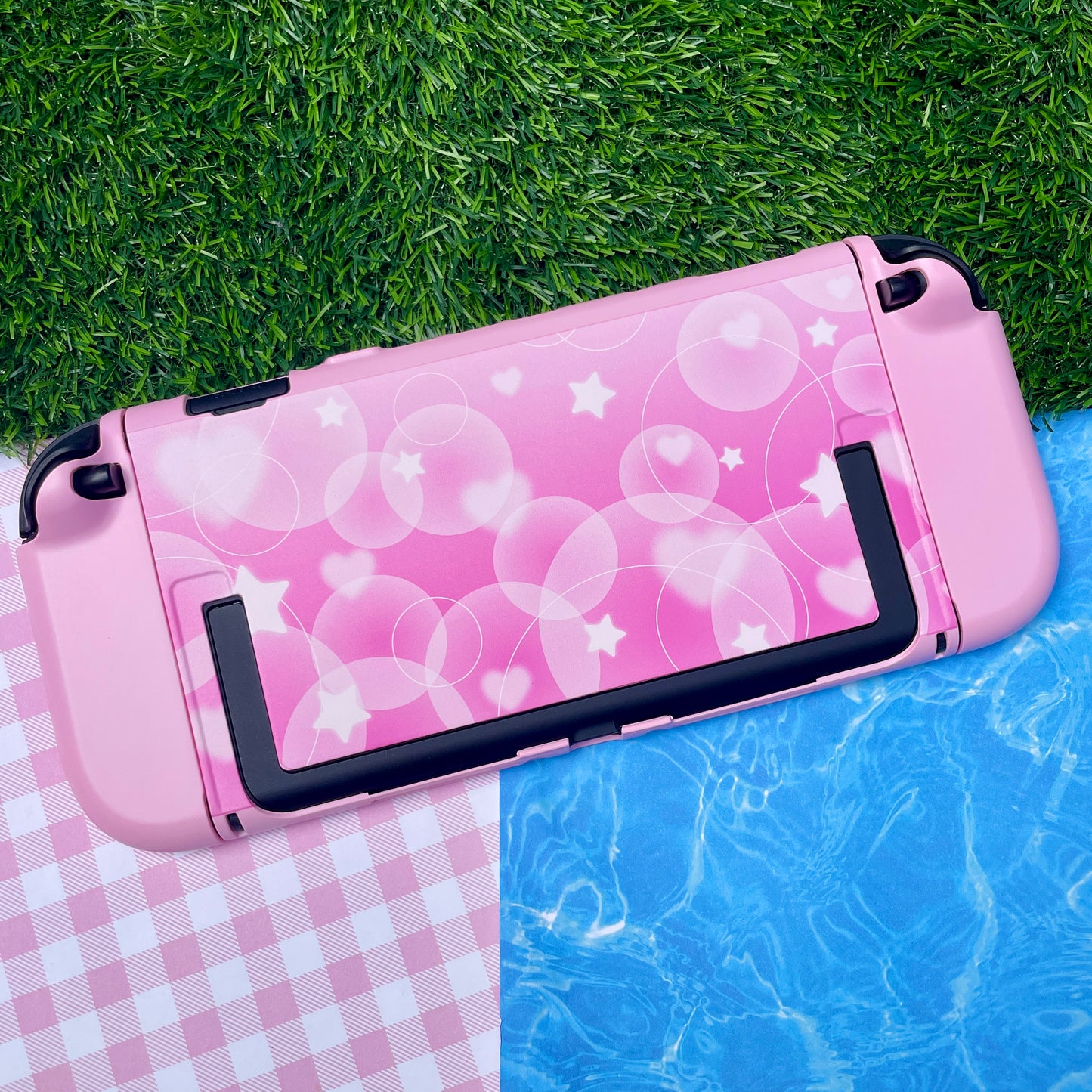 Pink Bubble Hard Nintendo Switch 2 Case