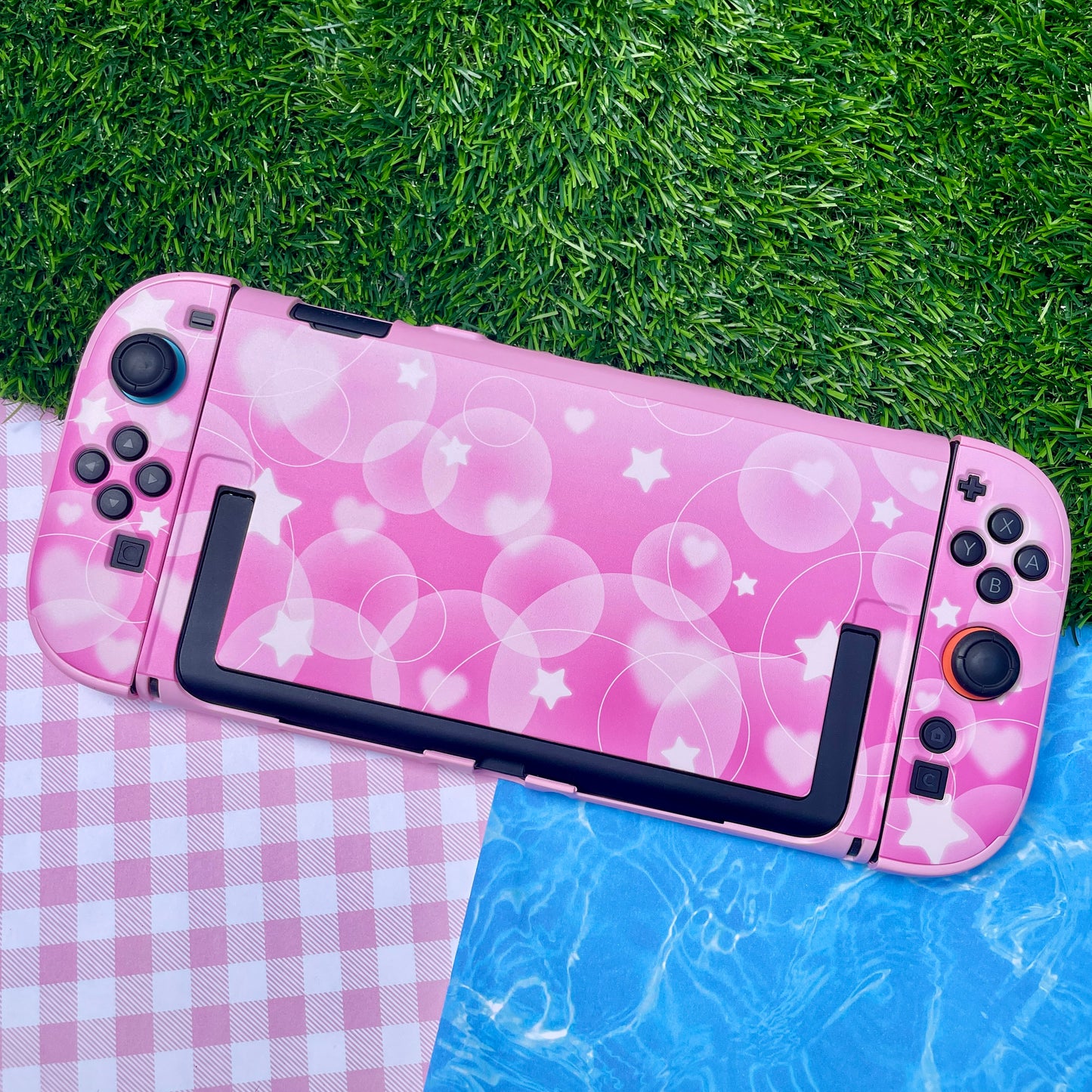 Pink Bubble Hard Nintendo Switch 2 Case