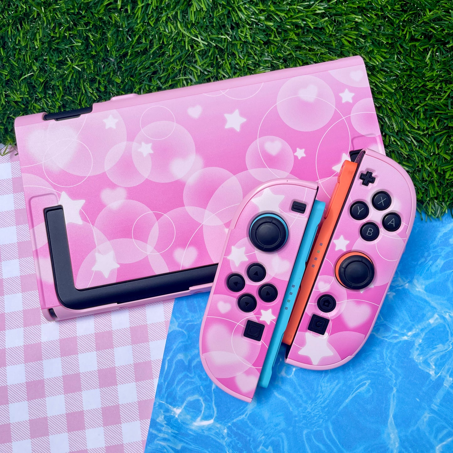 Pink Bubble Hard Nintendo Switch 2 Case