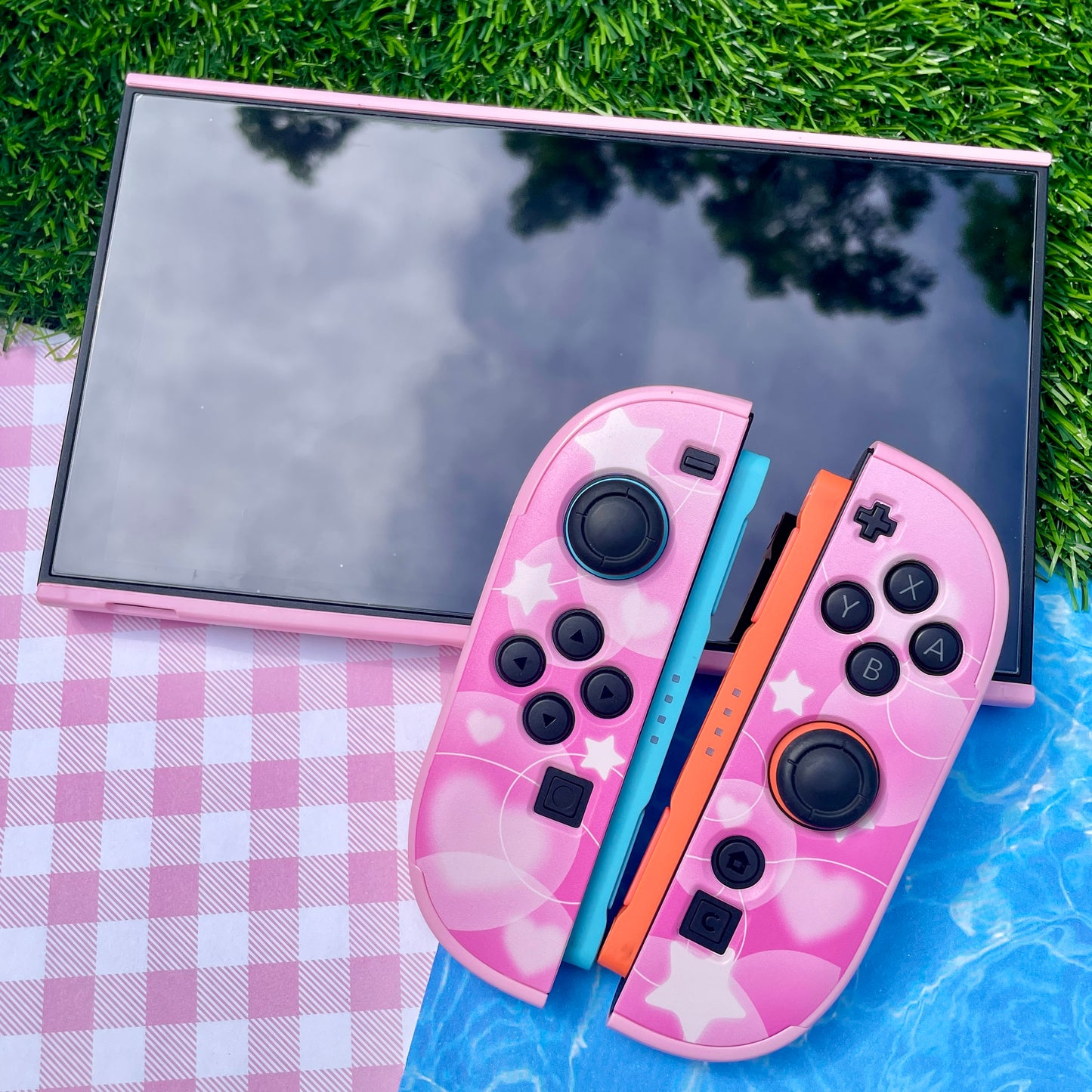 Pink Bubble Hard Nintendo Switch 2 Case