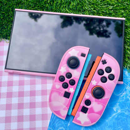 Pink Bubble Hard Nintendo Switch 2 Case