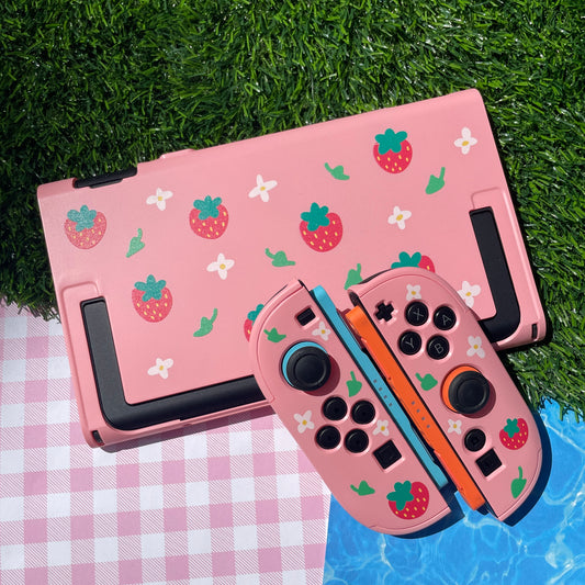 Strawberry Hard Nintendo Switch 2 Case