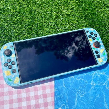 Lemon Gingham Hard Nintendo Switch 2 Case