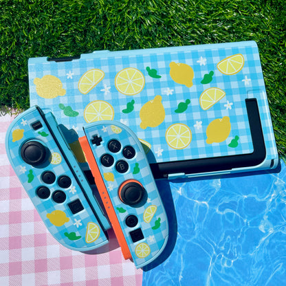 Lemon Gingham Hard Nintendo Switch 2 Case