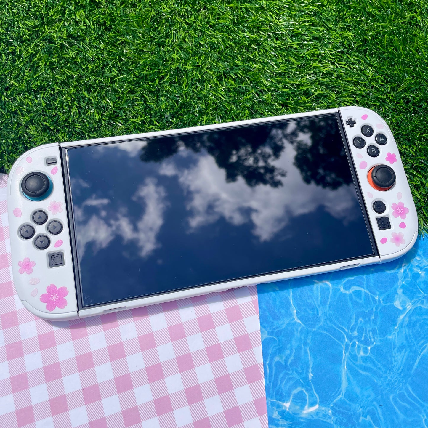 Sakura White Hard Nintendo Switch 2 Case