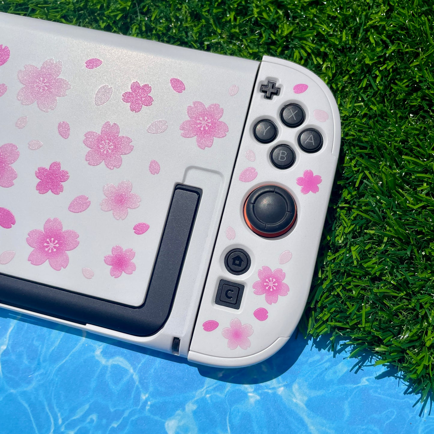 Sakura White Hard Nintendo Switch 2 Case