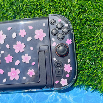 Sakura Clear Nintendo Switch 2 Case
