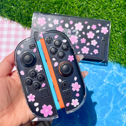 Sakura Clear Nintendo Switch 2 Case