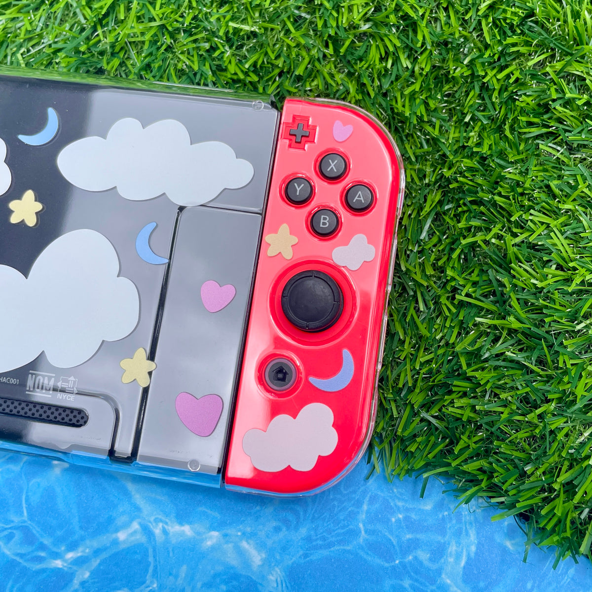 Dreamy Cloud Clear Nintendo Switch Case