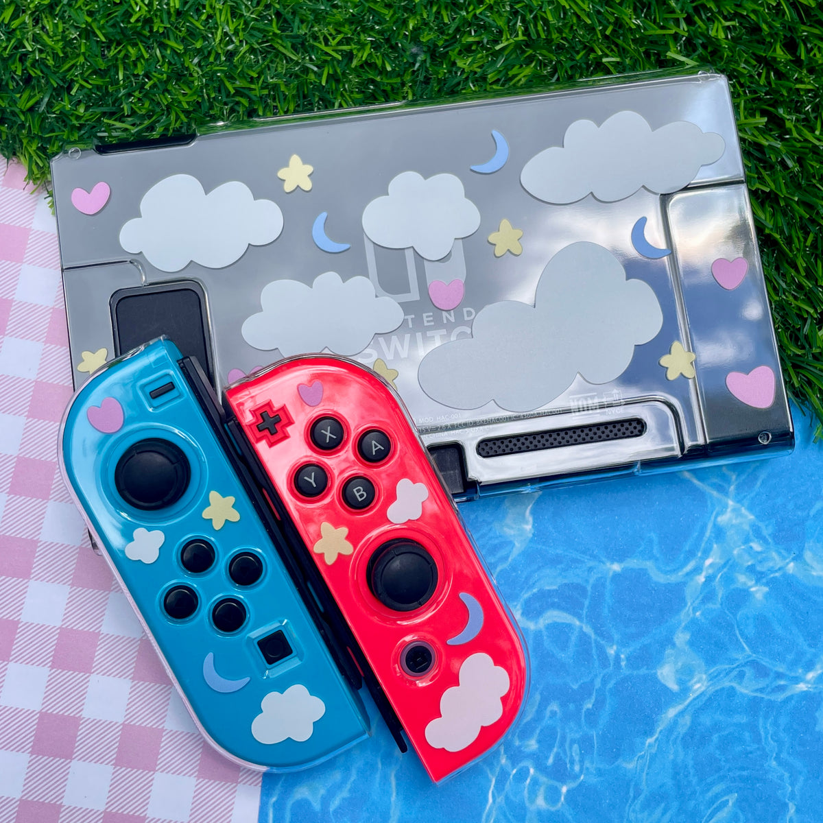 Dreamy Cloud Clear Nintendo Switch Case
