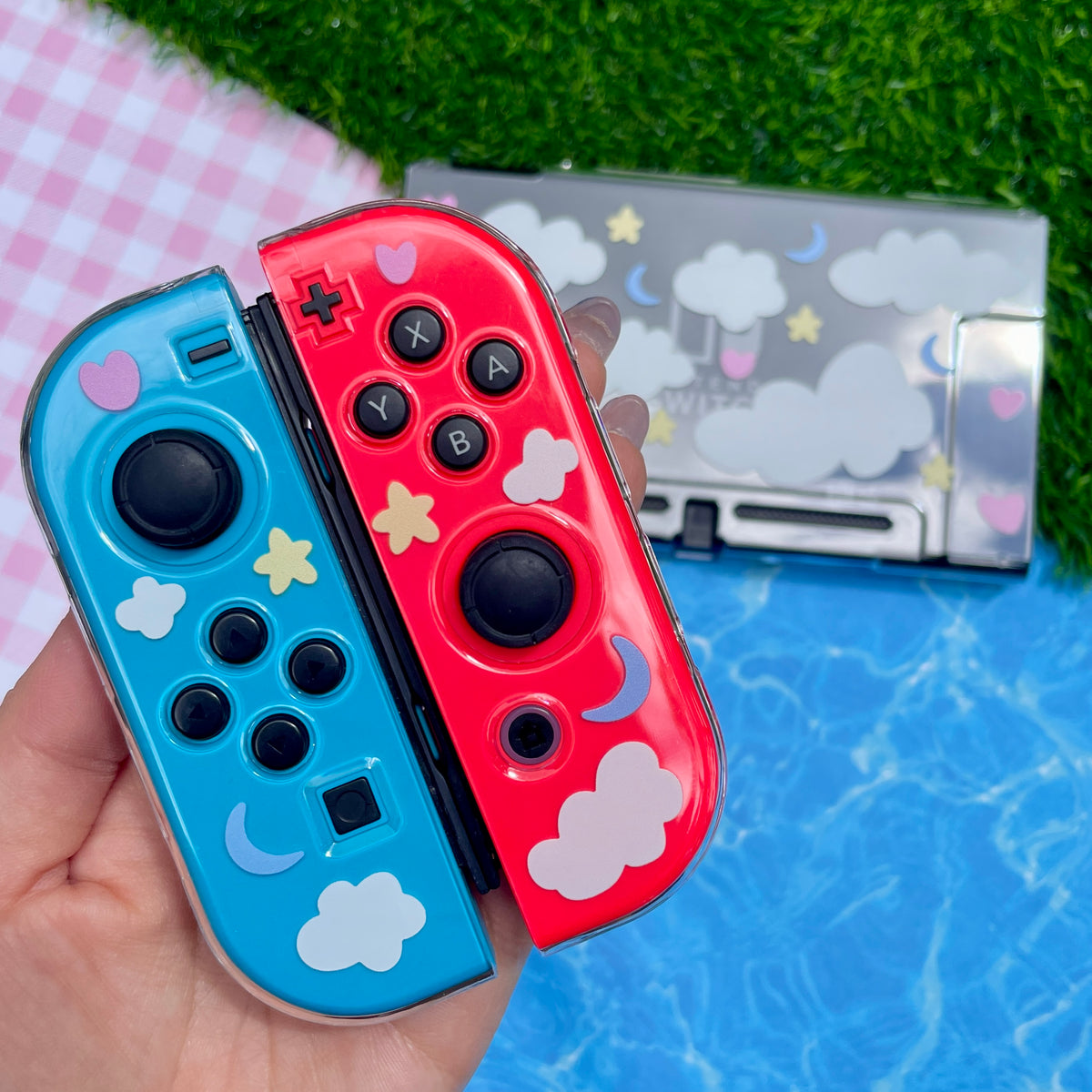 Dreamy Cloud Clear Nintendo Switch Case