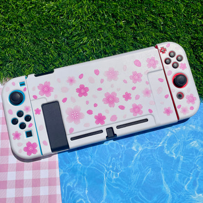 Sakura White Hard Nintendo Switch Case