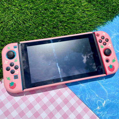 Strawberry Hard Nintendo Switch Case