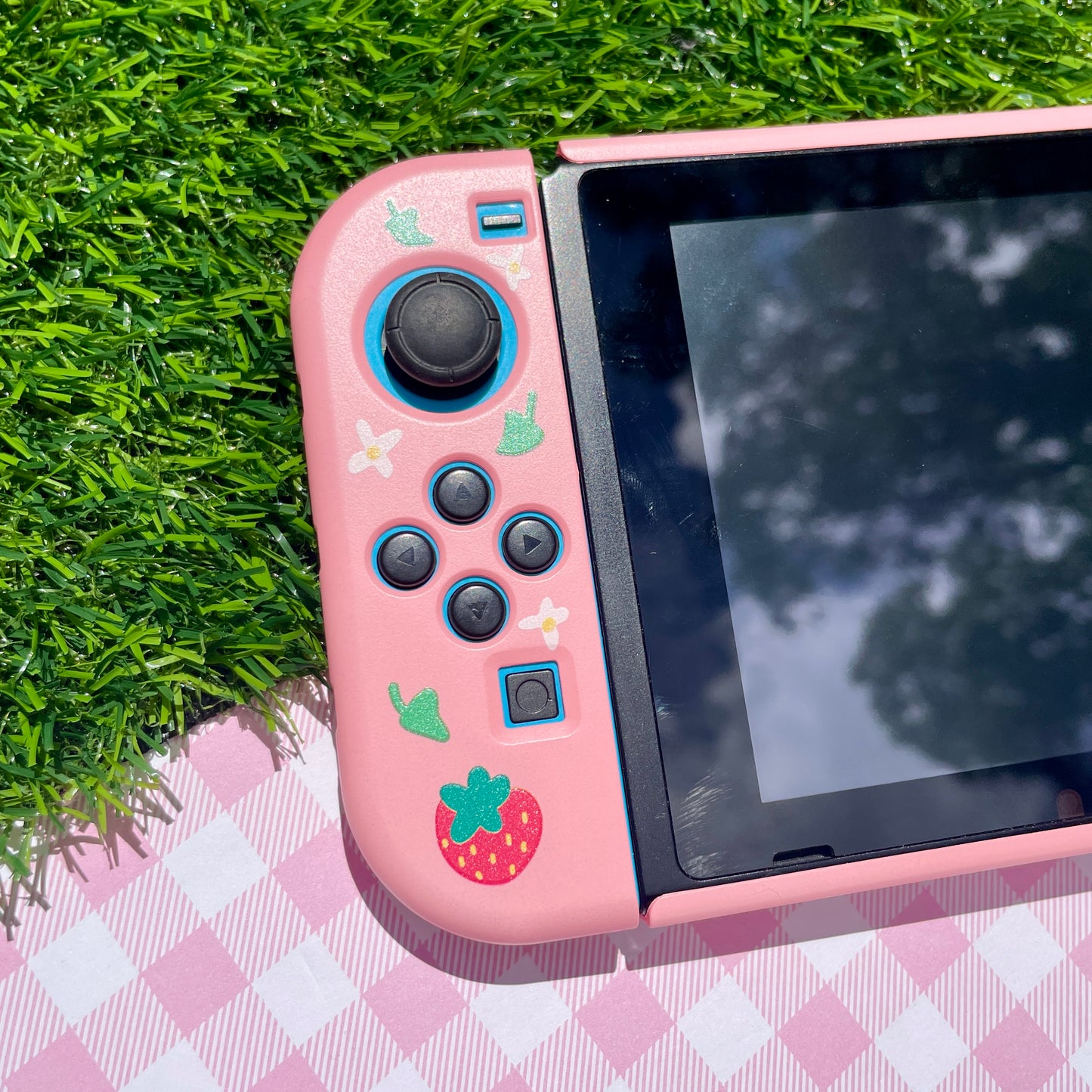 Strawberry Hard Nintendo Switch Case