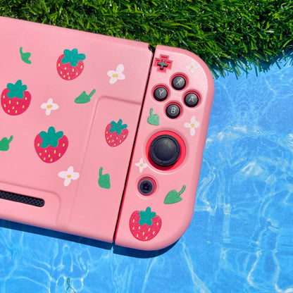 Strawberry Hard Nintendo Switch Case