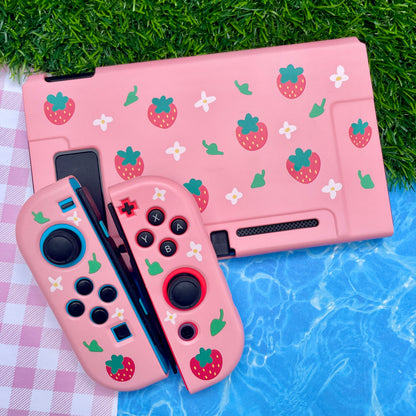 Strawberry Hard Nintendo Switch Case