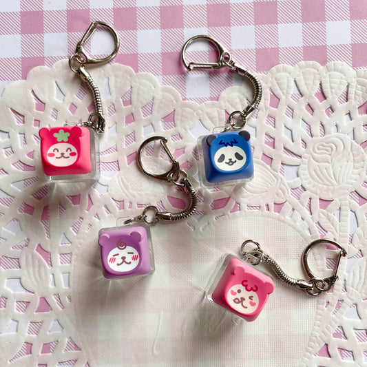 Bearries Gacha! Keycap Fidget Keychain