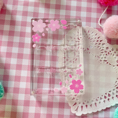 Clear Sakura 9-Slot Switch Game Case