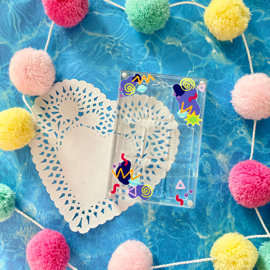 Clear Arcade Carpet 9-Slot Switch Game Case