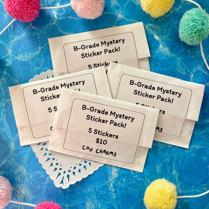 B-Grade Mystery Sticker Pack