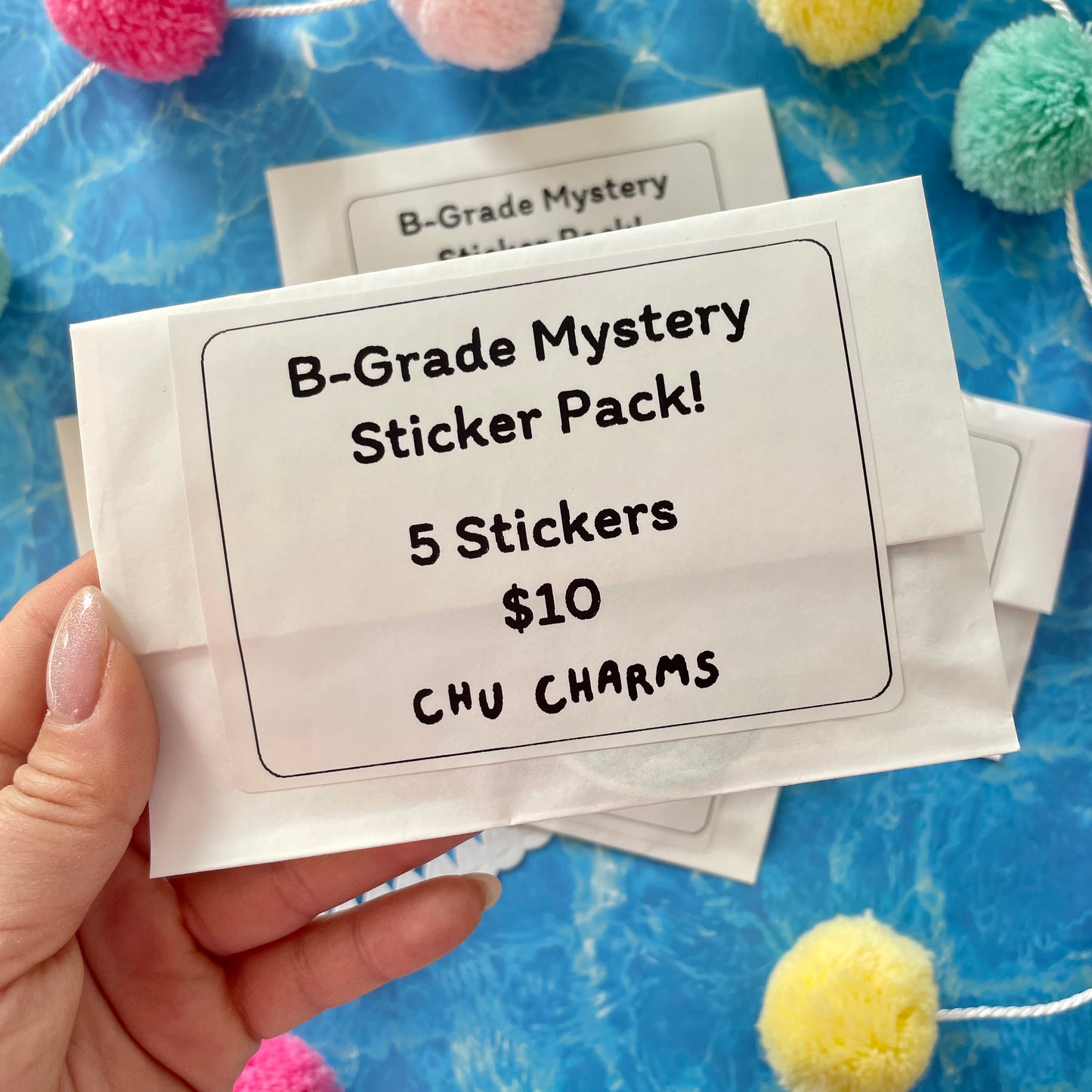 B-Grade Mystery Sticker Pack