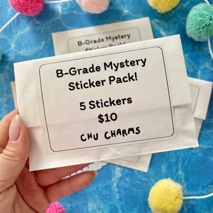 B-Grade Mystery Sticker Pack