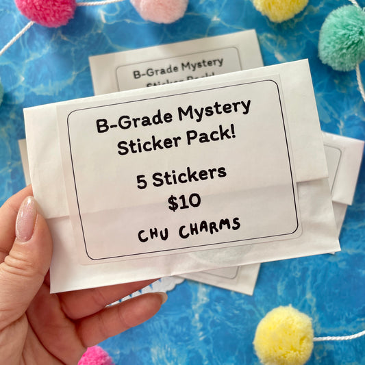 B-Grade Mystery Sticker Pack