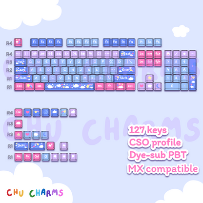 Candy Sky Keycap Set