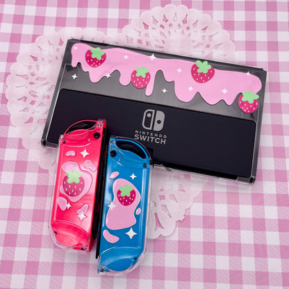 Strawberry Milk Switch OLED Case image 2