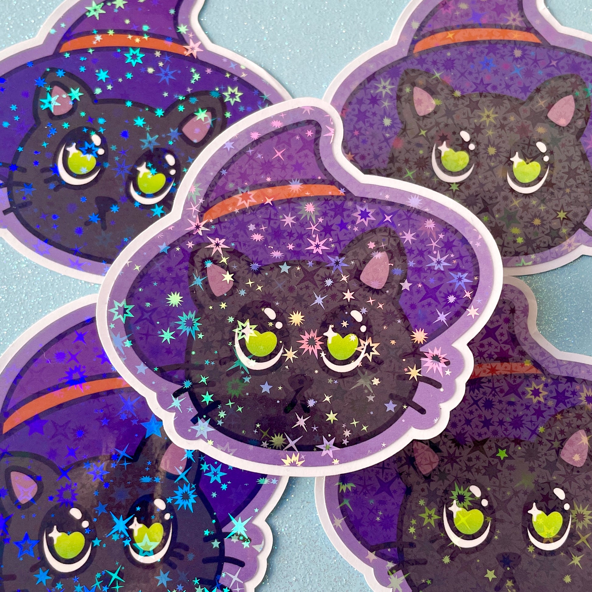 Witch Cat Sticker image 1