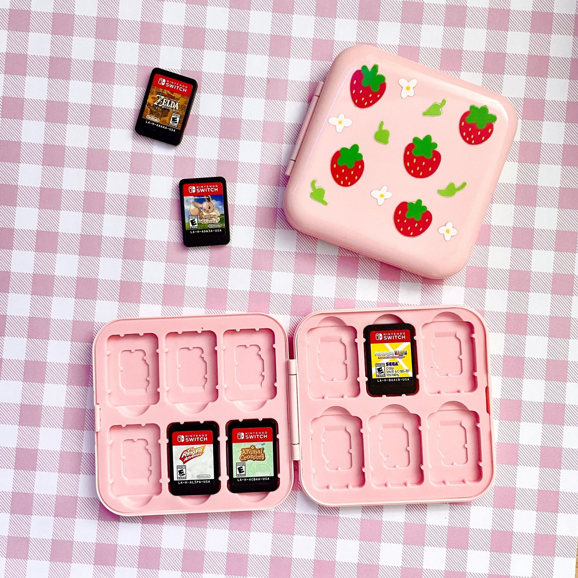 Strawberry Switch Game Cartridge Case image 3