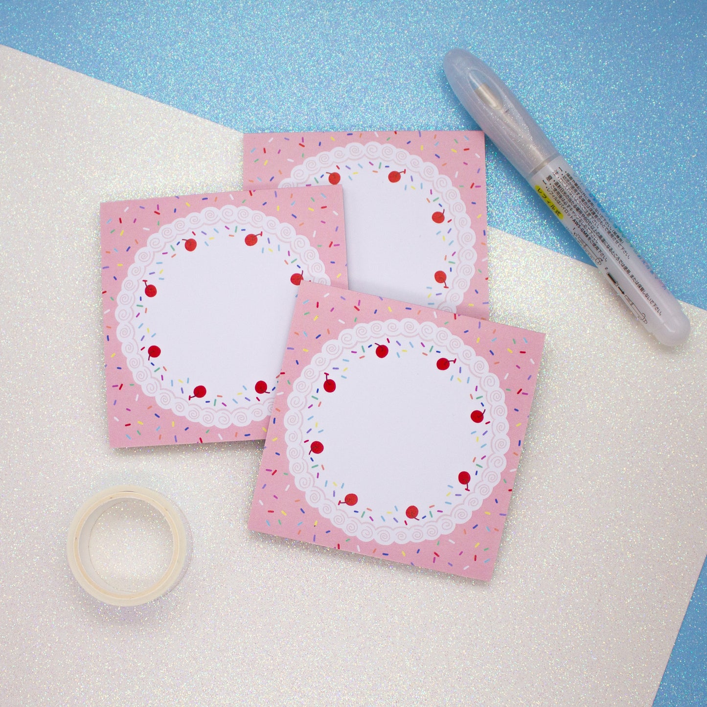 Vanilla Cake Memo Pad image 2
