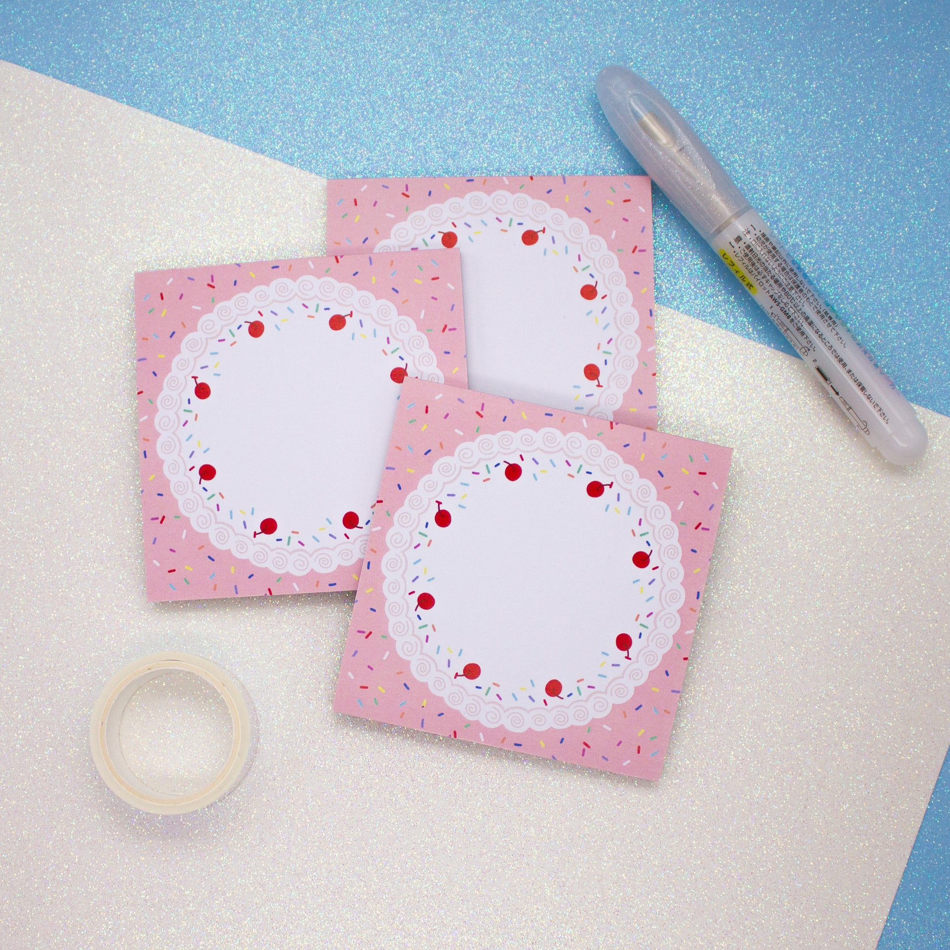 Vanilla Cake Memo Pad image 2