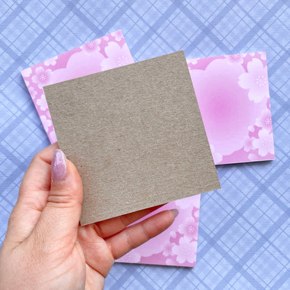 Sakura Square Memo Pad image 3