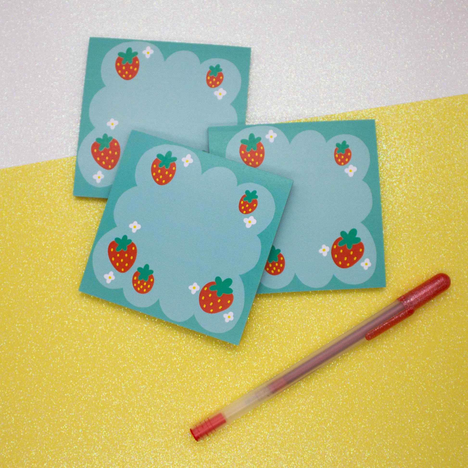 Strawberry Field Memo Pad image 2
