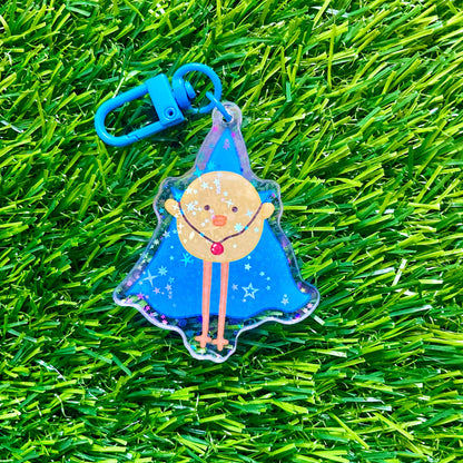 Wizard Duck Keychain image 0