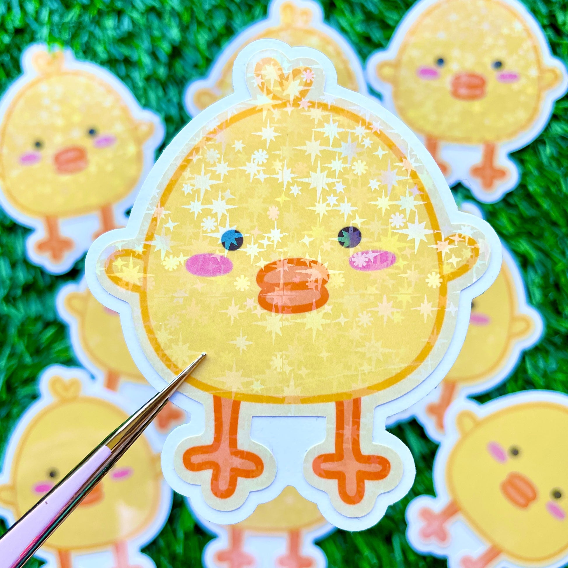 Short Duck Sticker image 1