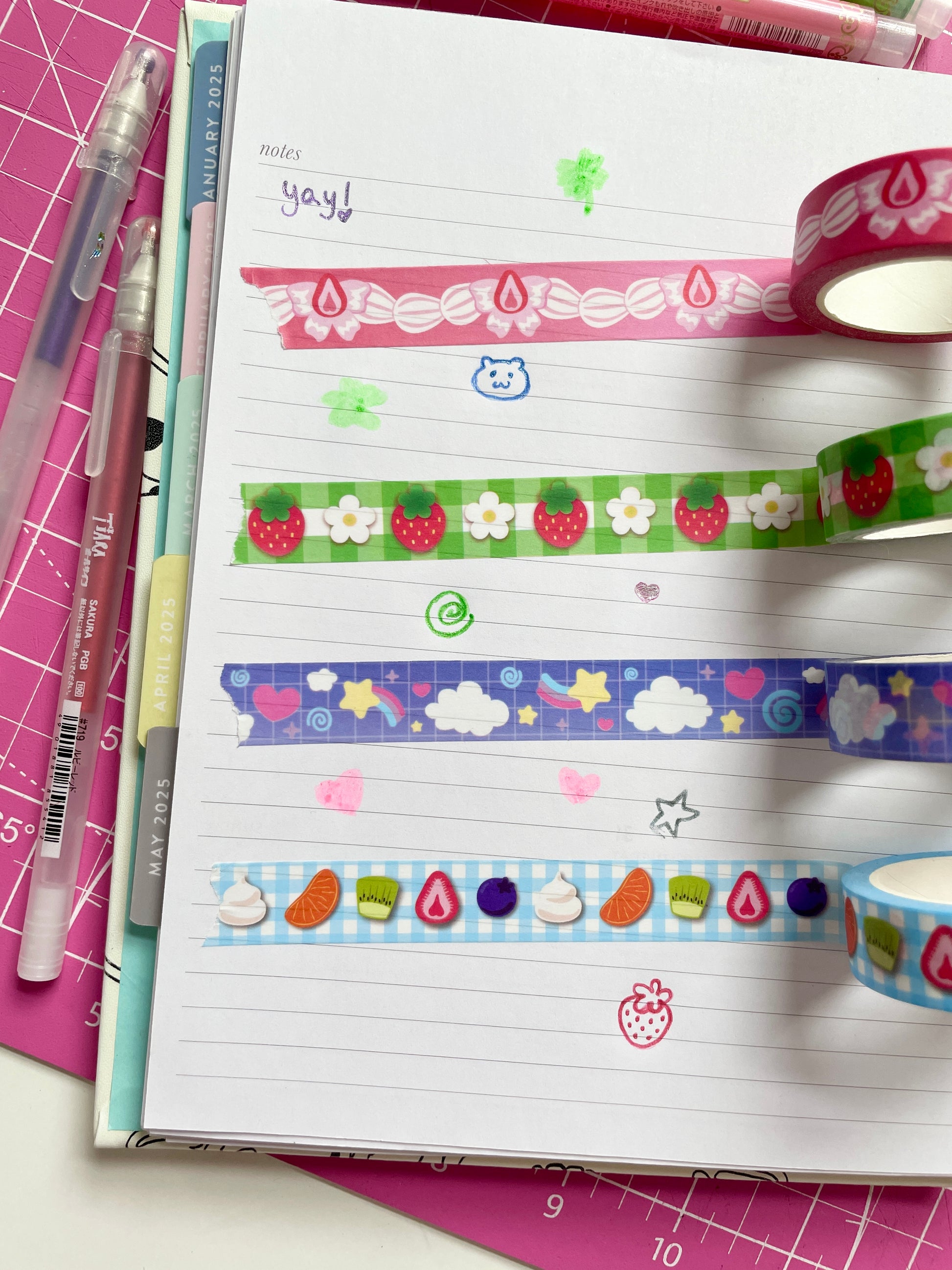 Fruit Salad Washi Tape image 3