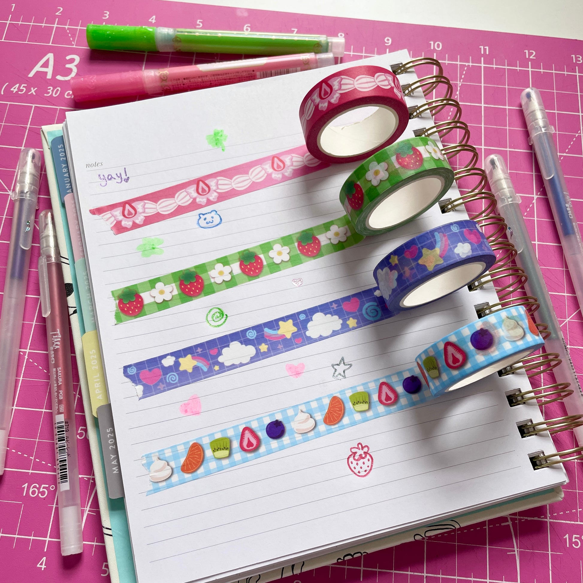 Fruit Salad Washi Tape image 5