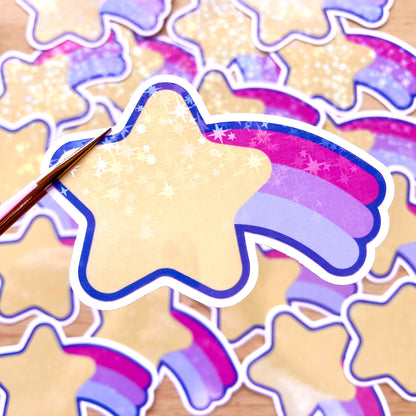 Shooting Star Sticker image 0