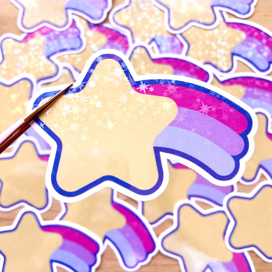 Shooting Star Sticker image 0