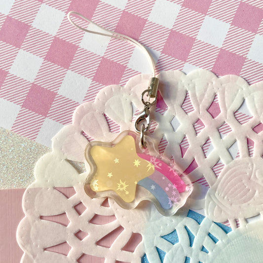 Shooting Star Phone Charm image 0