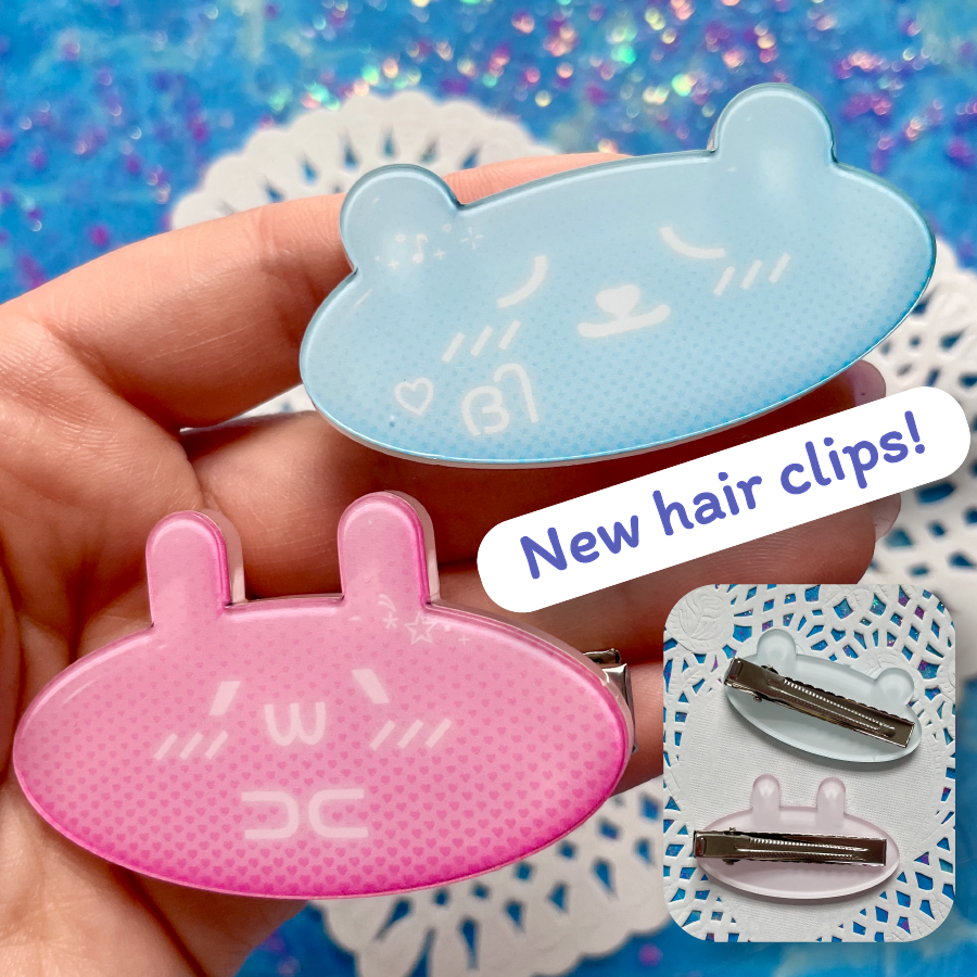 Cyber Bear Hair Clip image 1